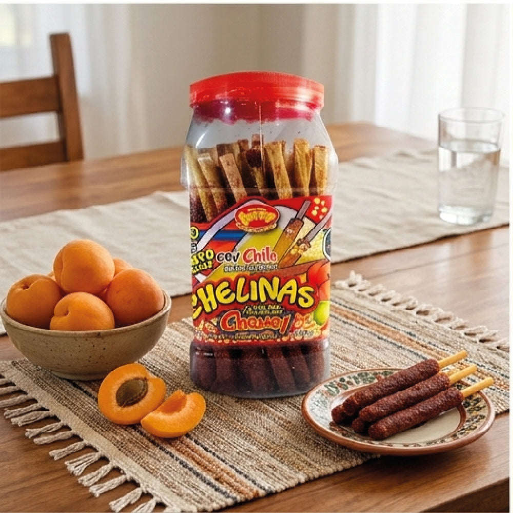 Tarry Vitrolero Banderillas Jumbo Chamoy 50 Pz 900gr