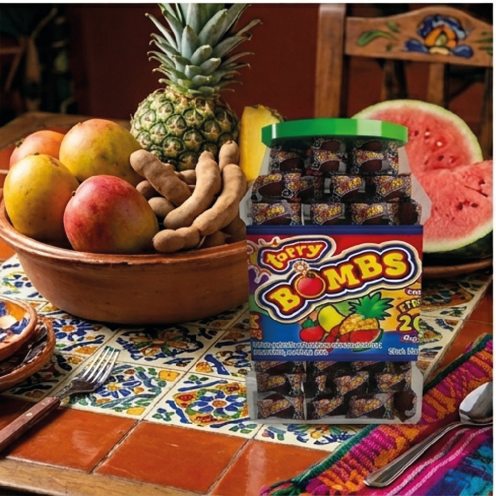 Vitrolero Tarry Bombs Mix 826gr 200pz Bolitas De Chile