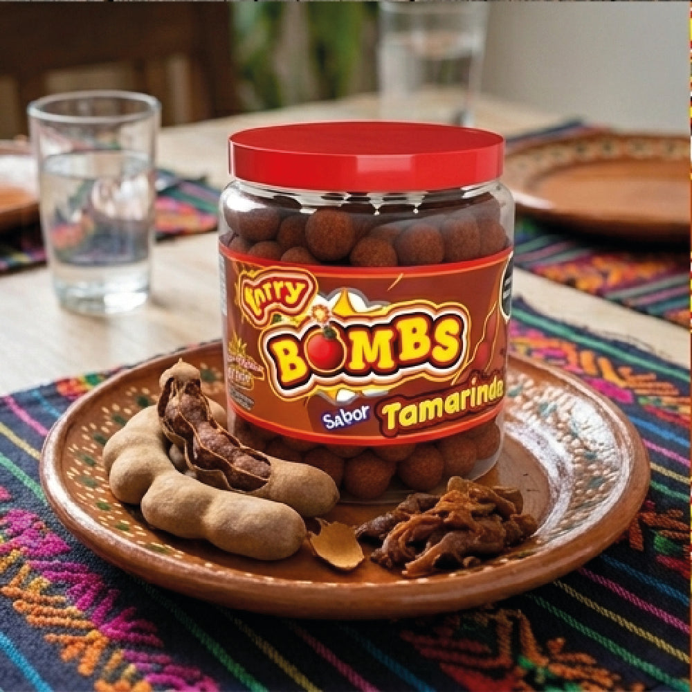 Vitrolero Tarry Bombs Tamarindo 600gr Bolitas De Chile