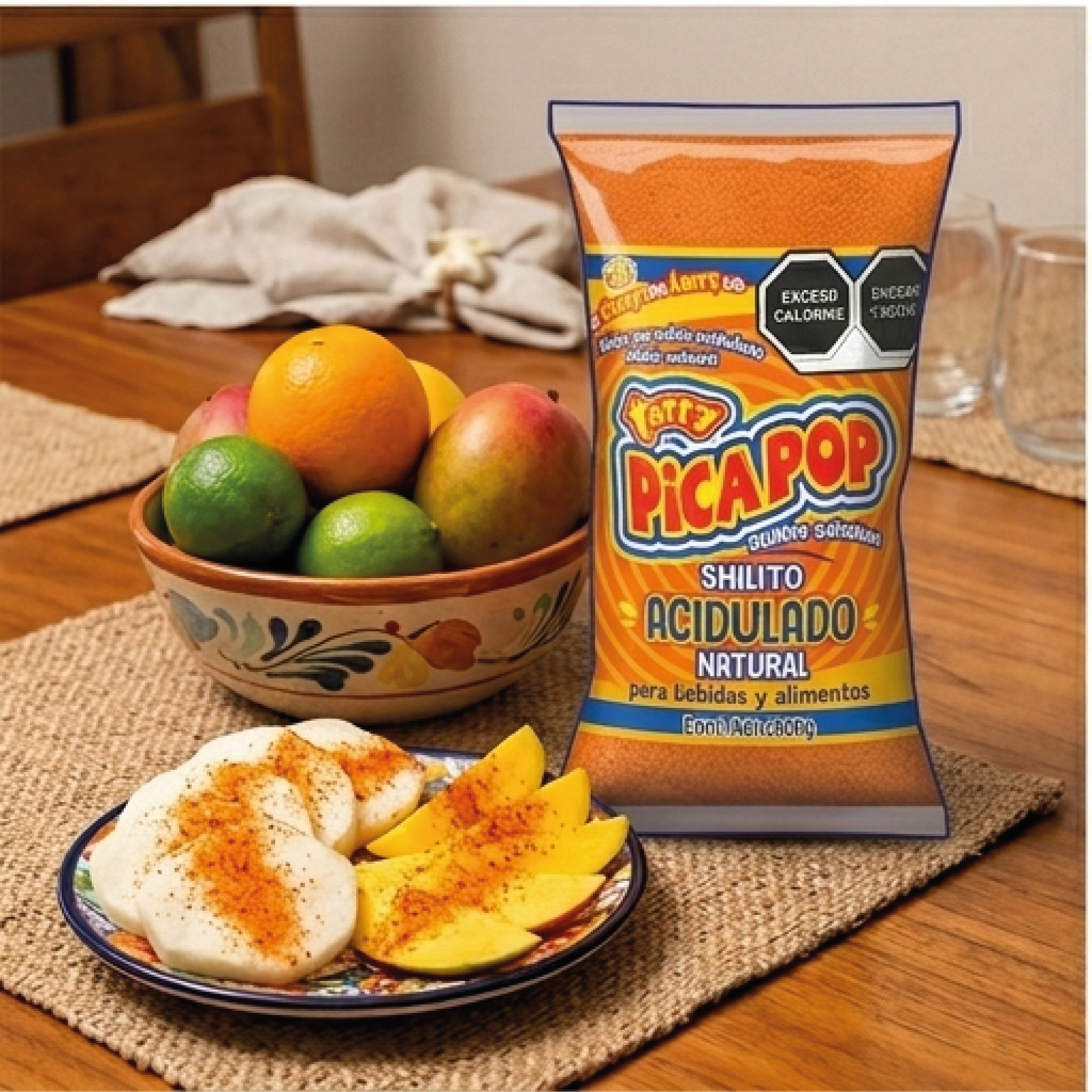 Bolsa De Chile Gourmet Picapop Shilito Natural Tarry 900gr
