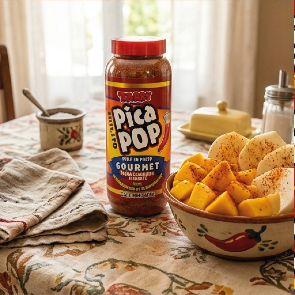 Chile En Polvo Gorumet Pica Pop Shilito Tarry 600gr Fruta