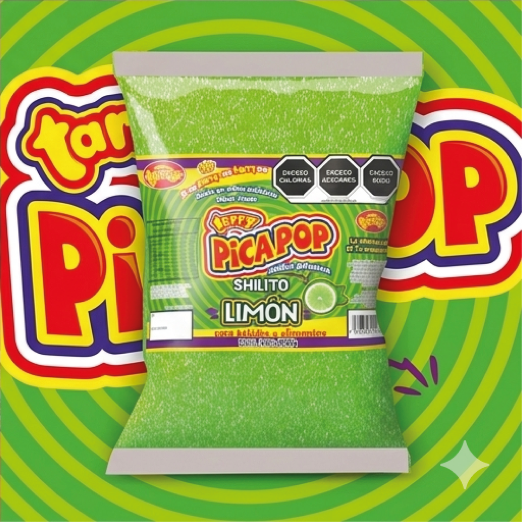 Bolsa De Chile Gourmet Picapop Shilito Limón Tarry 900gr