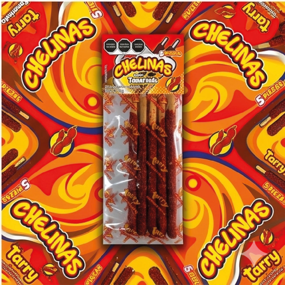 Tarry Banderillas Sabor Tamarindo 3 Pack 15pz  270 gr
