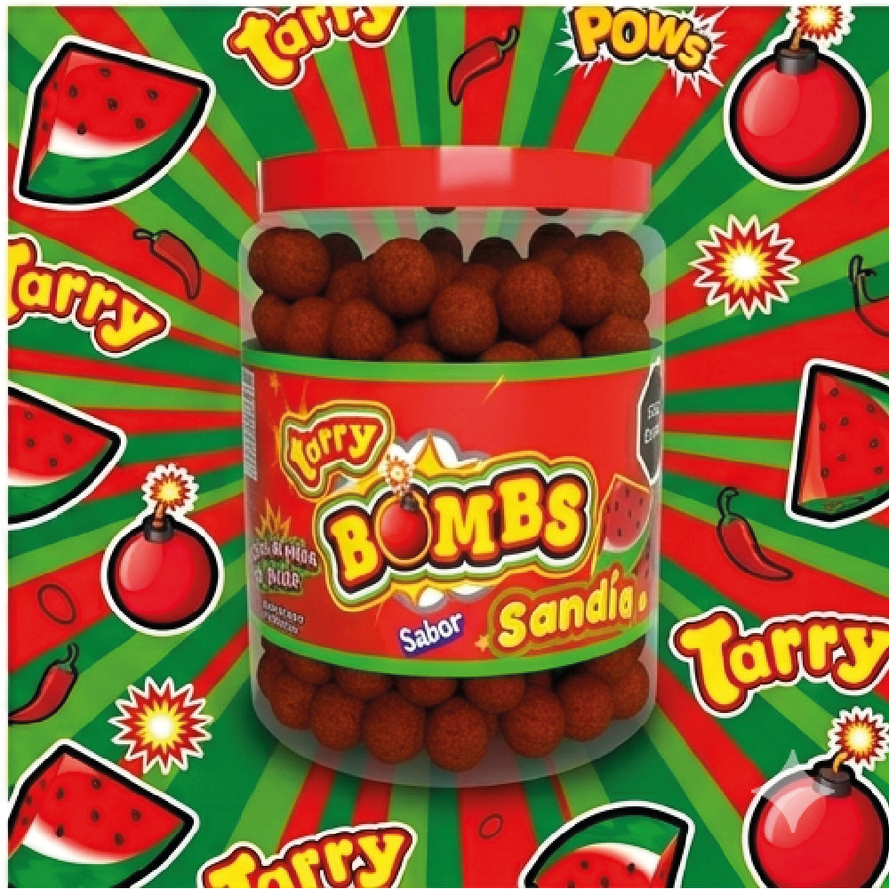 Vitrolero Tarry Bombs Sandía 600gr Bolitas De Chile