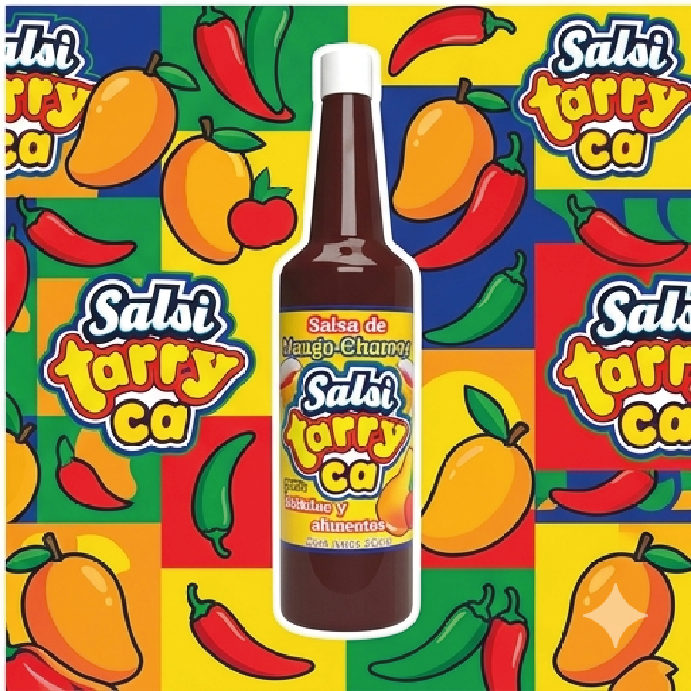 Salsa Liquida Tarry Salsi Tarryca Mango Chamoy 750 Ml Frutas