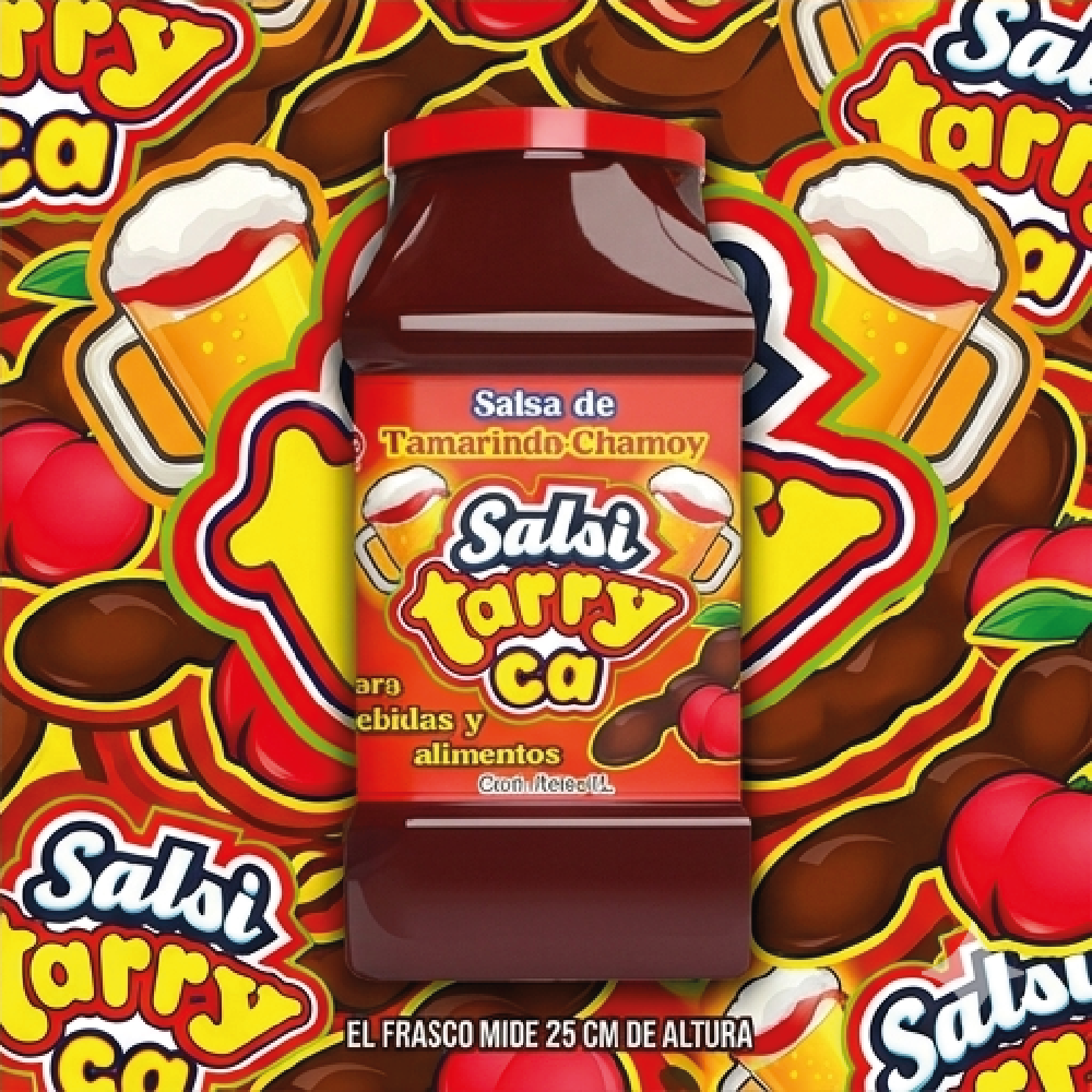 Salsa Liquida Tarry Salsi Tarryca Tamarindo Chamoy 4kg Fruta