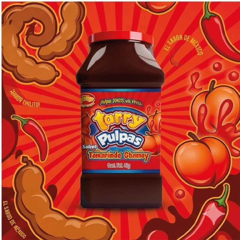 Tarry Pulpa Para Escarchar Micheladas Tamarindo Chamoy 4kg