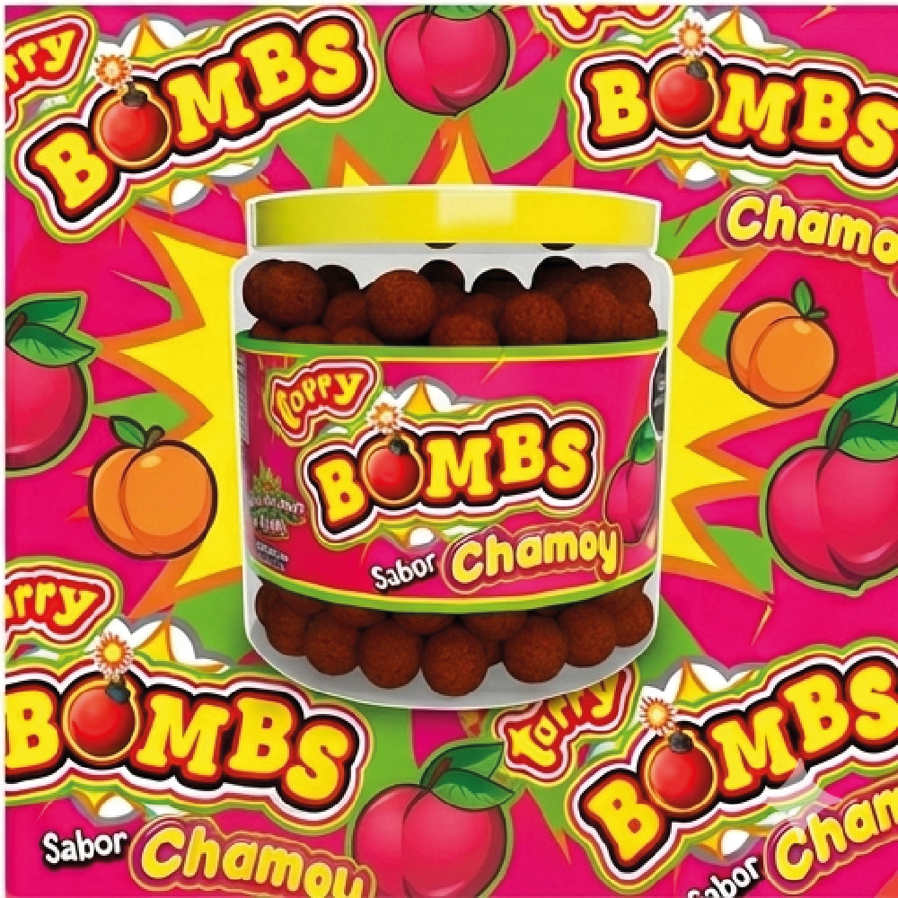 Vitrolero Tarry Bombs Chamoy 600gr Bolitas De Chile