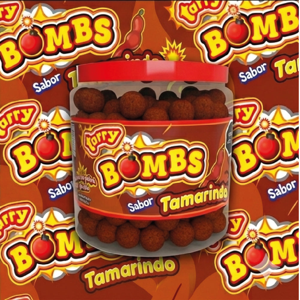 Vitrolero Tarry Bombs Tamarindo 600gr Bolitas De Chile