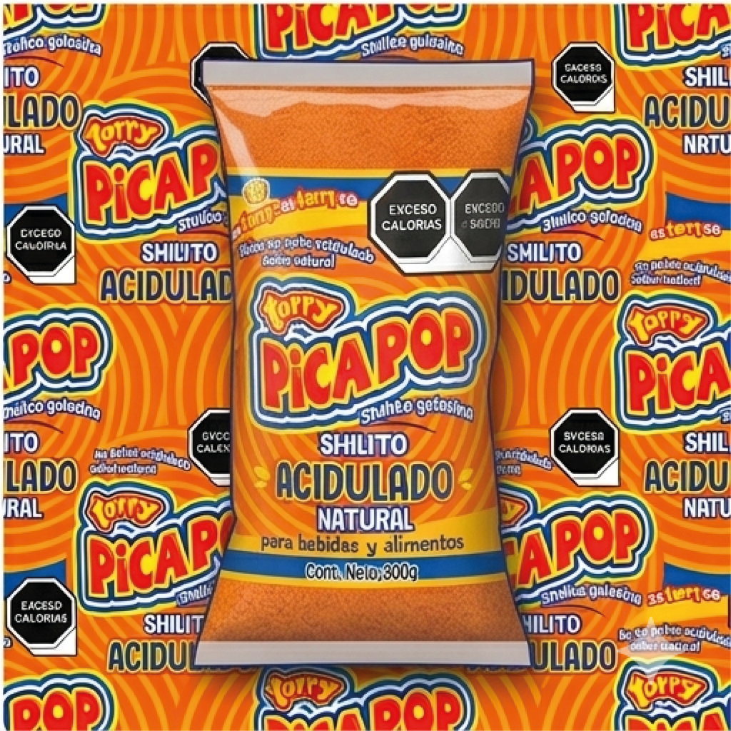 Bolsa De Chile Gourmet Picapop Shilito Natural Tarry 900gr
