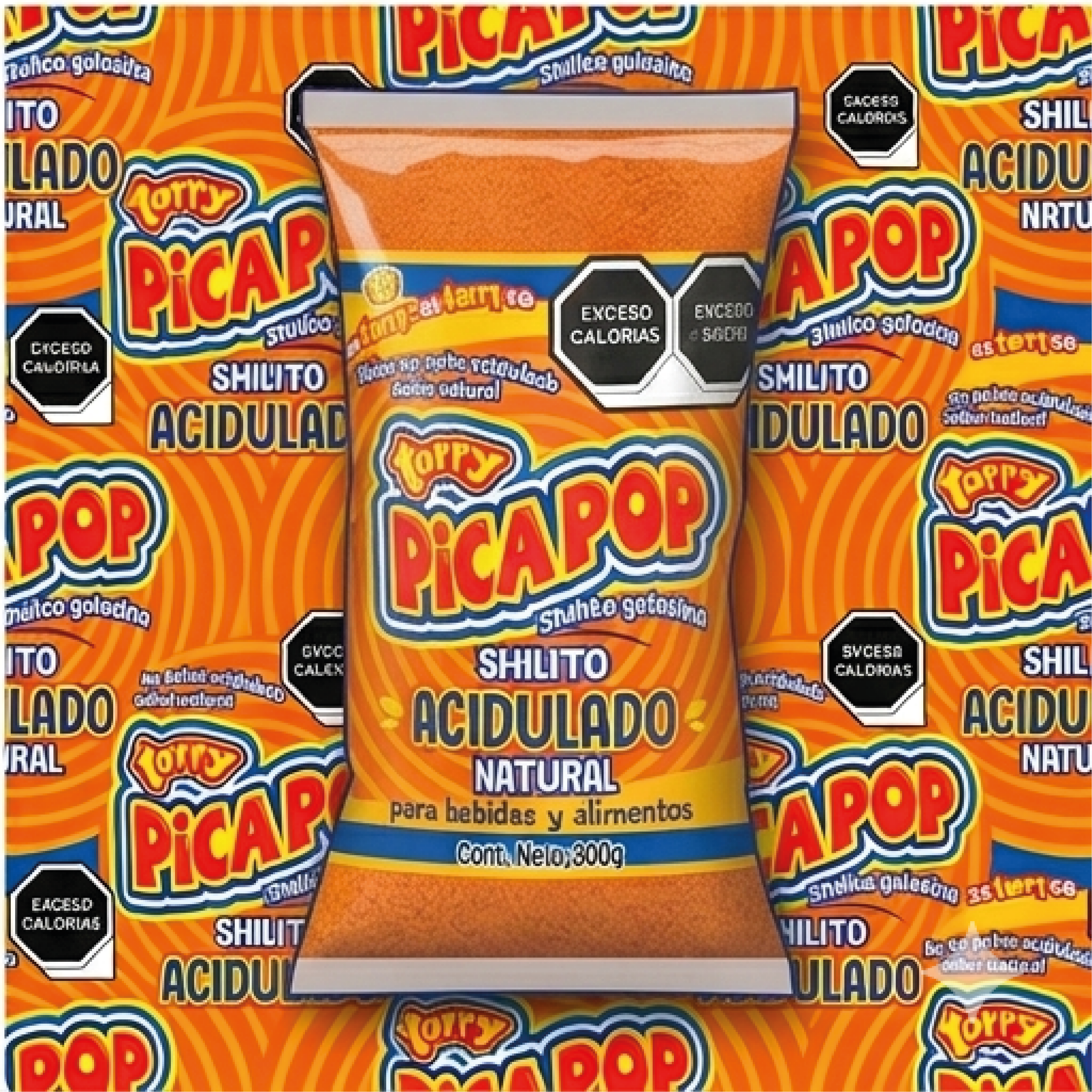 Bolsa De Chile Gourmet Picapop Shilito Natural Tarry 900gr