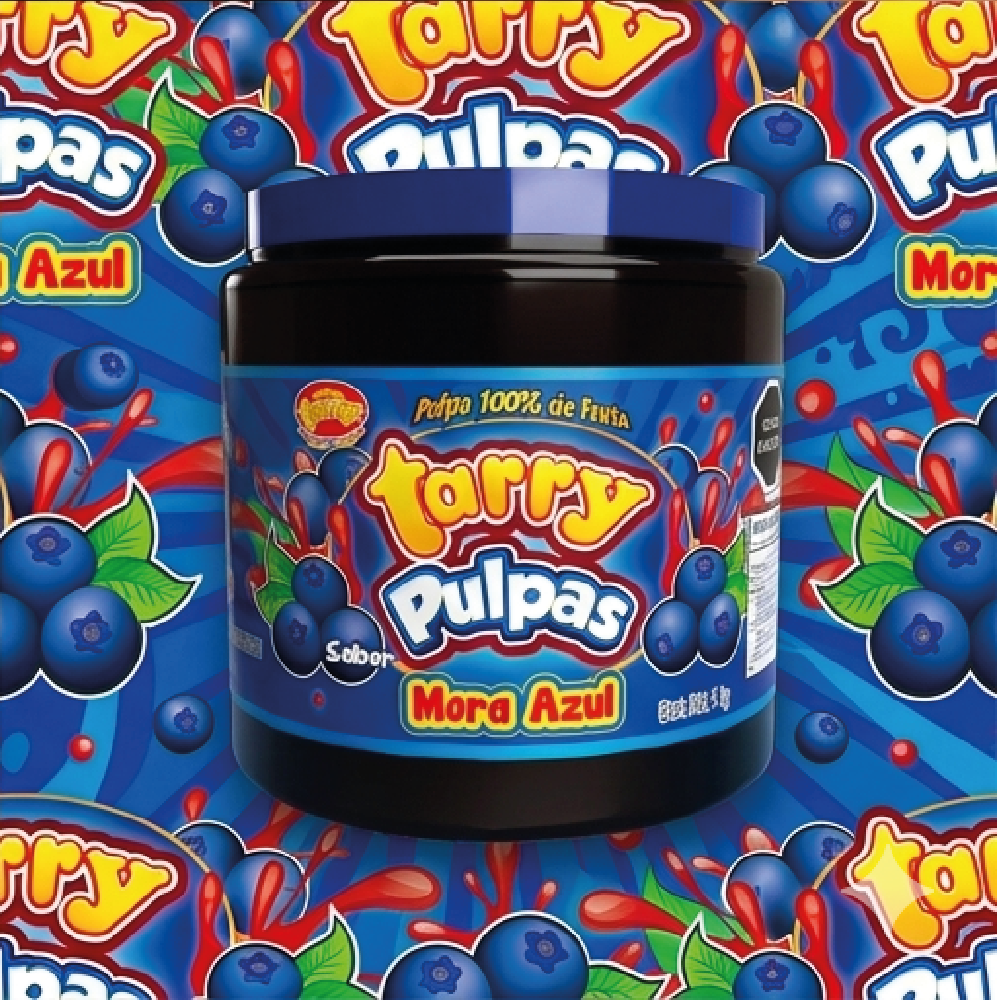 Tarry Pulpa Para Escarchar Micheladas Mora Chamoy 900gr