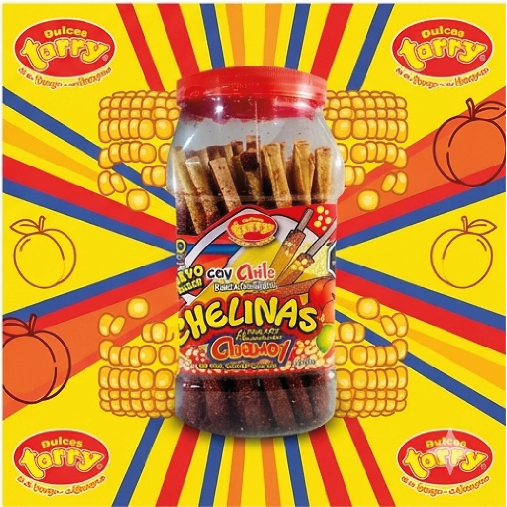Tarry Vitrolero Banderillas Jumbo Chamoy 50 Pz 900gr