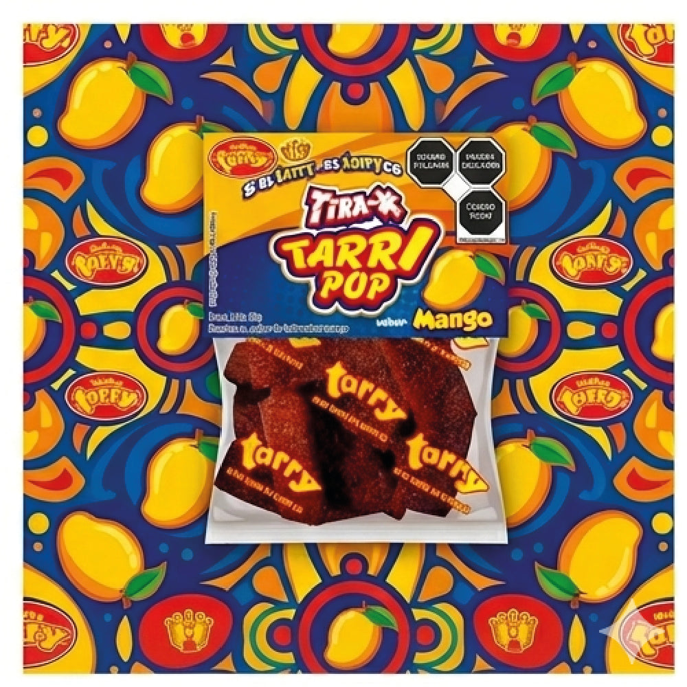 Tira-x Tarrypop Mango Chile 4 Packs 280gr