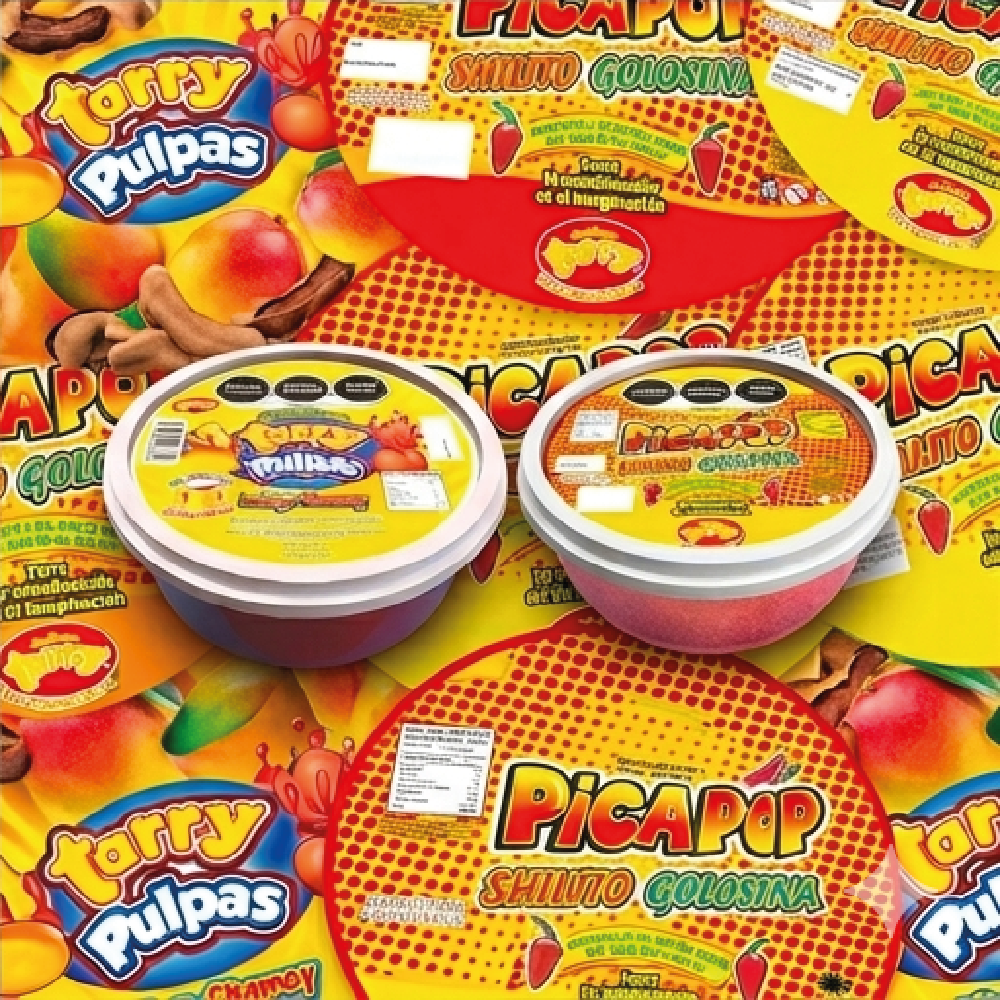 Duo Pulpa Micheladas Mango 230ml + Shilito Golosina 150gr