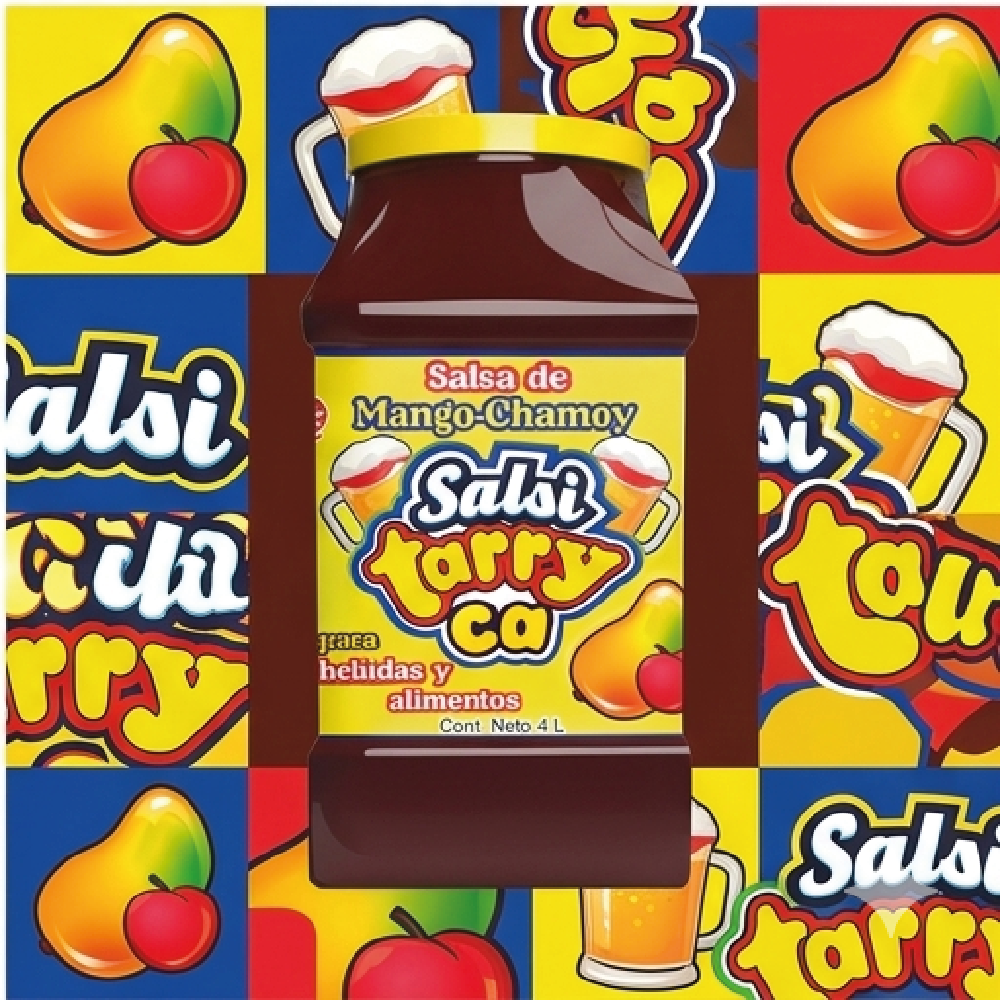 Salsa Liquida Tarry Salsi Tarryca Mango Chamoy 4kg Frutas