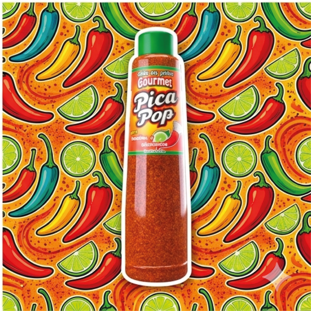 Chile En Polvo Gorumet Pica Pop Shilito Tarry 100gr Fruta