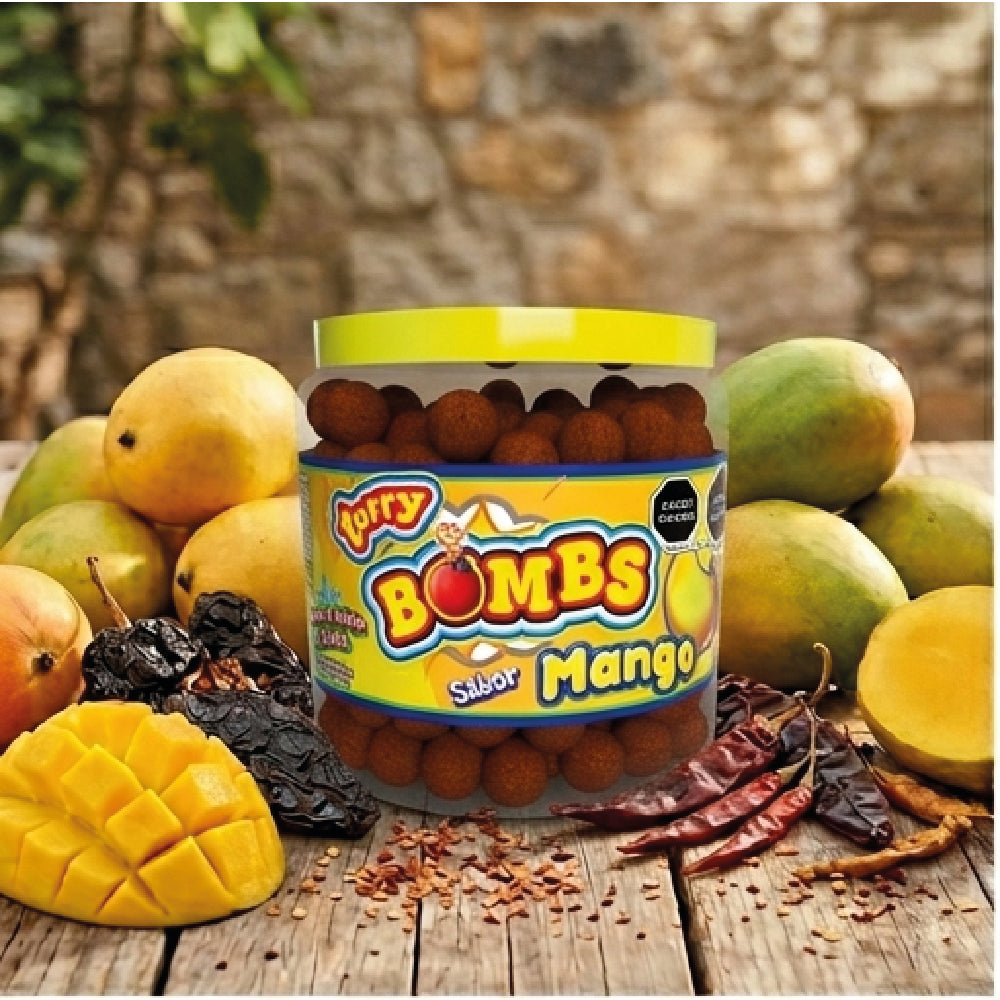 Vitrolero Tarry Bombs Mango 600gr Bolitas De Chile