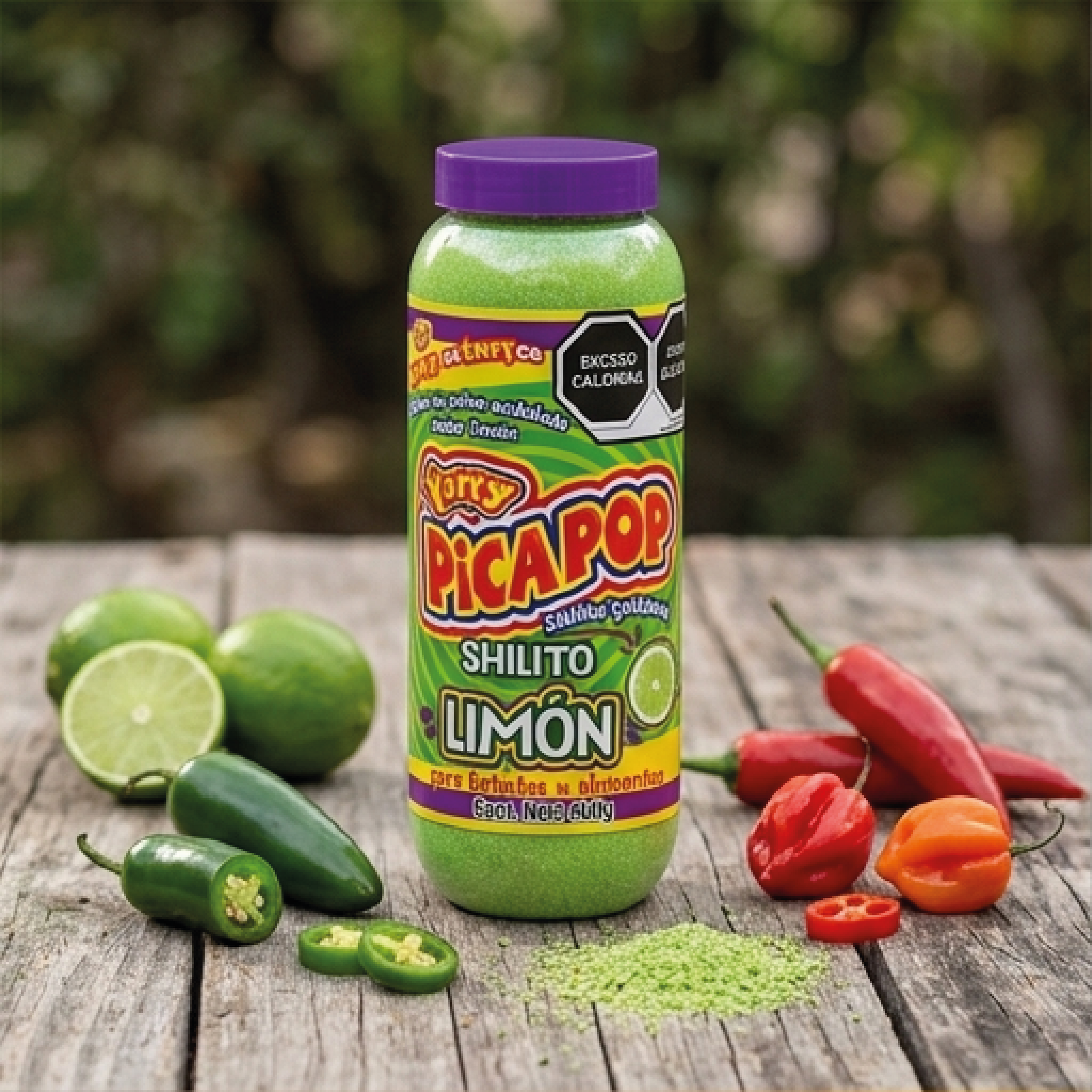 Chile En Polvo Gourmet Picapop Shilito Limón Tarry 900gr