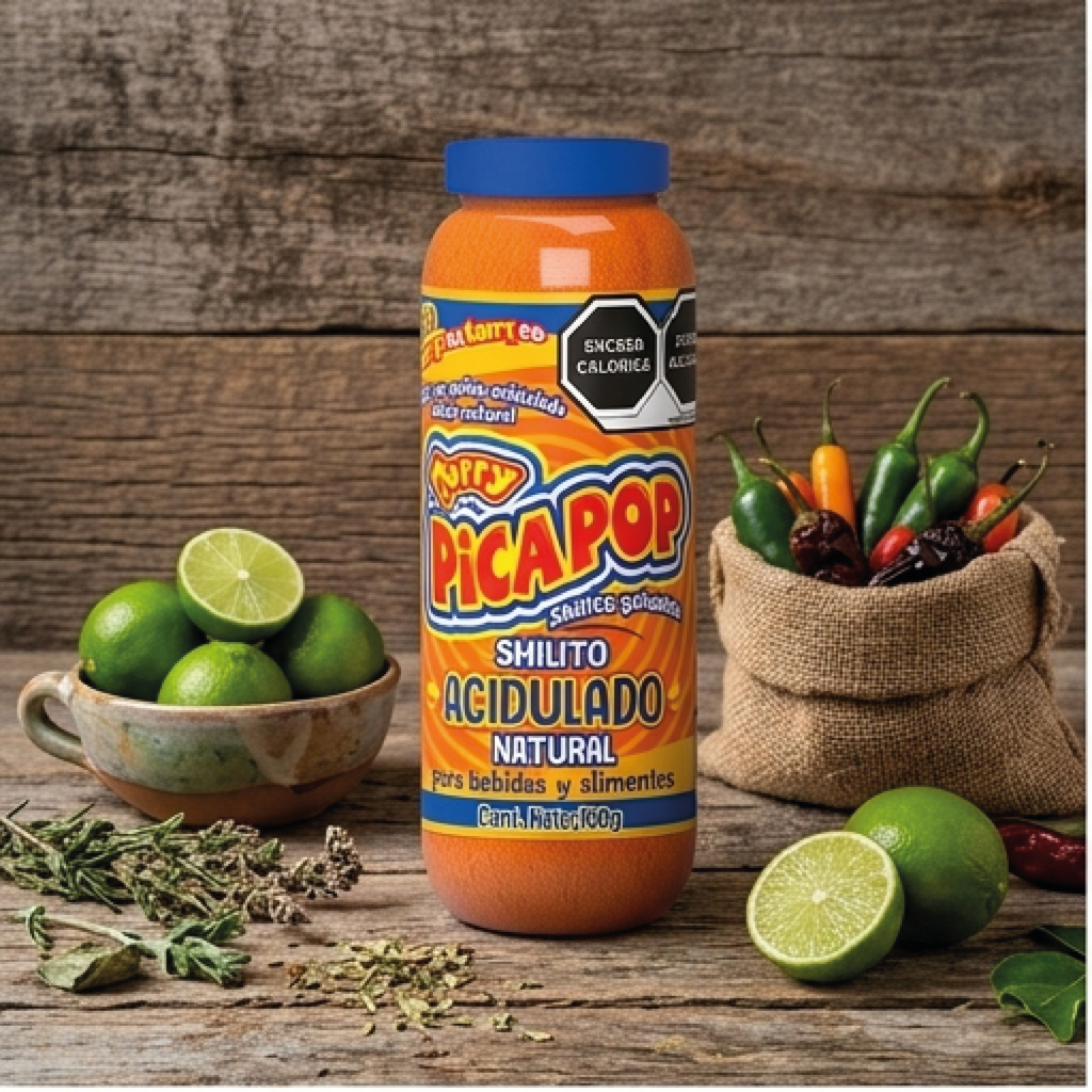Chile En Polvo Gourmet Picapop Shilito Natural Tarry 900gr