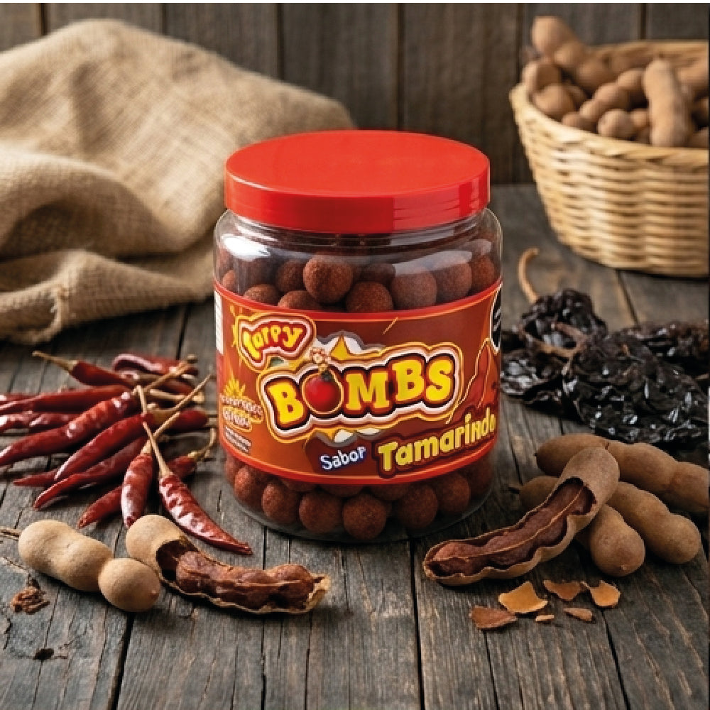 Vitrolero Tarry Bombs Tamarindo 600gr Bolitas De Chile