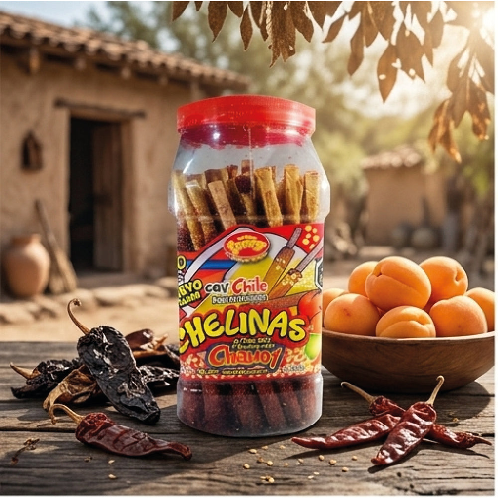 Tarry Vitrolero Banderillas Jumbo Chamoy 50 Pz 900gr