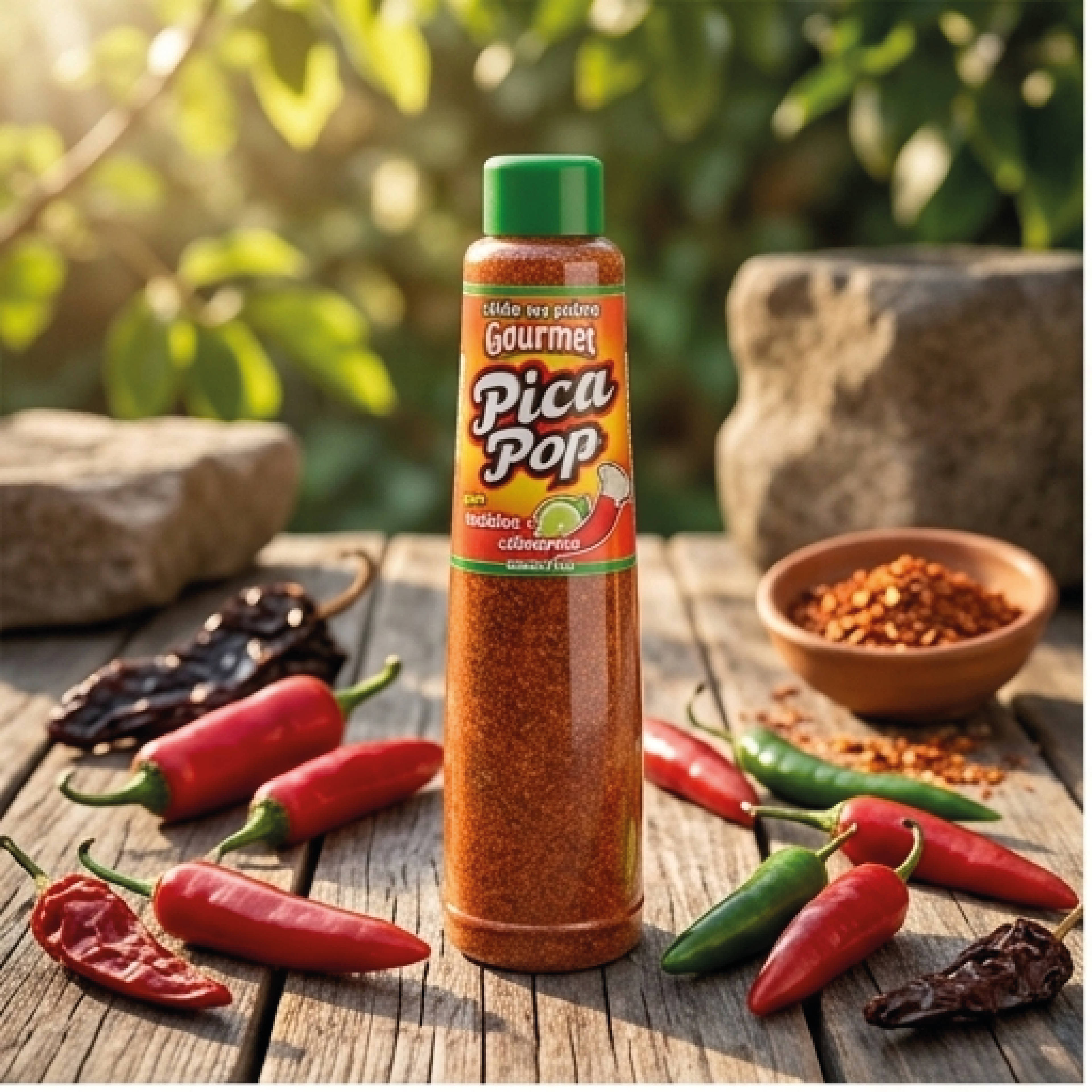 Chile En Polvo Gorumet Pica Pop Shilito Tarry 100gr Fruta