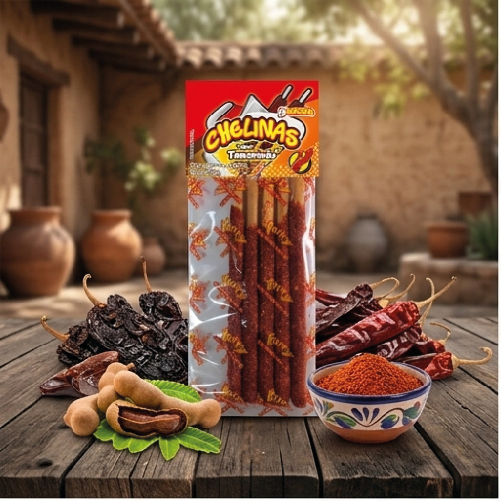 Tarry Banderillas Sabor Tamarindo 3 Pack 15pz  270 gr