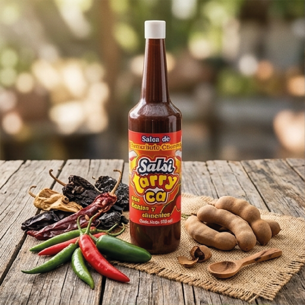 Salsa Liquida Tarry Salsi Tarryca Tamarindo Chamoy 750 Ml