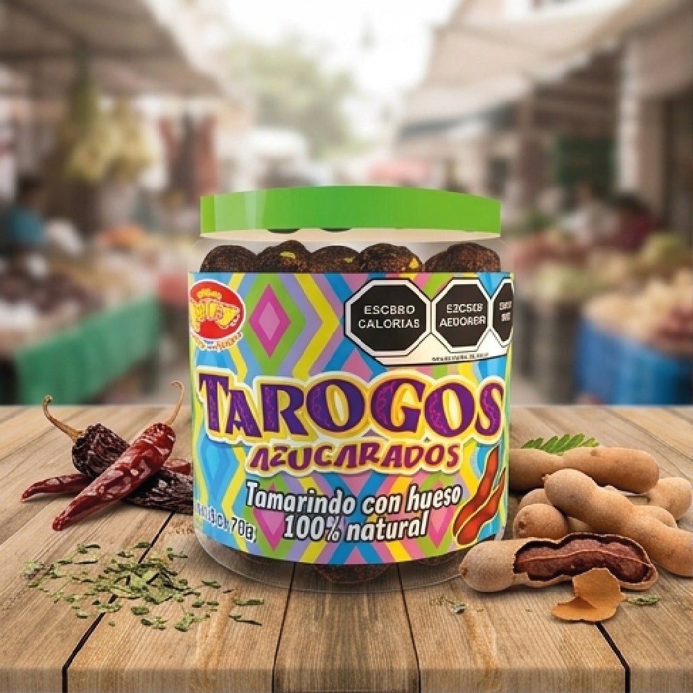 Vitrolero Tarry Tarugos Tamarindo Azucar Tama 50pz 850gr