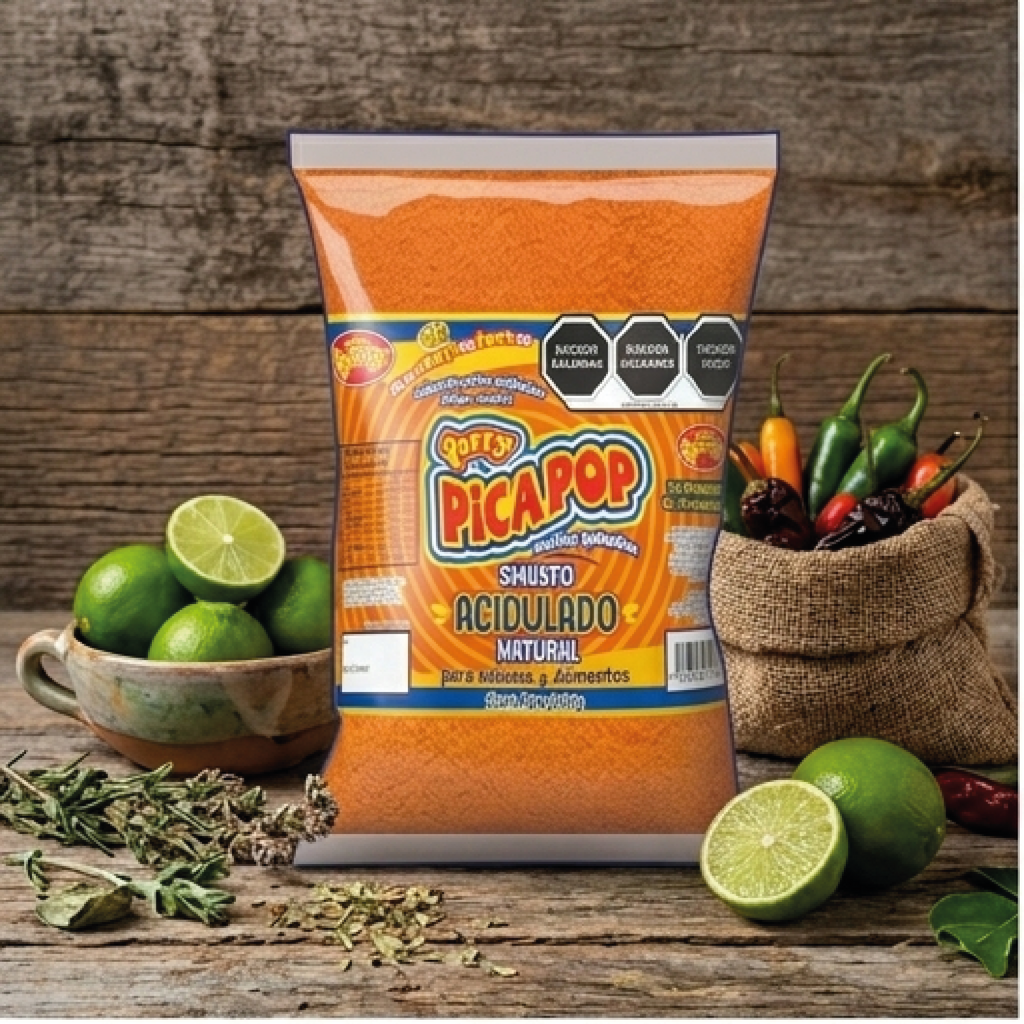 Bolsa De Chile Gourmet Picapop Shilito Natural Tarry 900gr