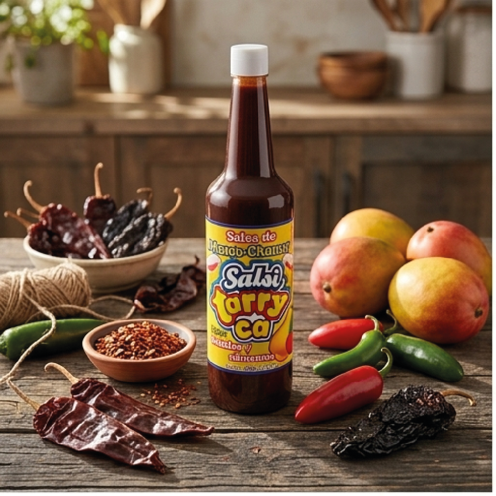 Salsa Liquida Tarry Salsi Tarryca Mango Chamoy 750 Ml Frutas