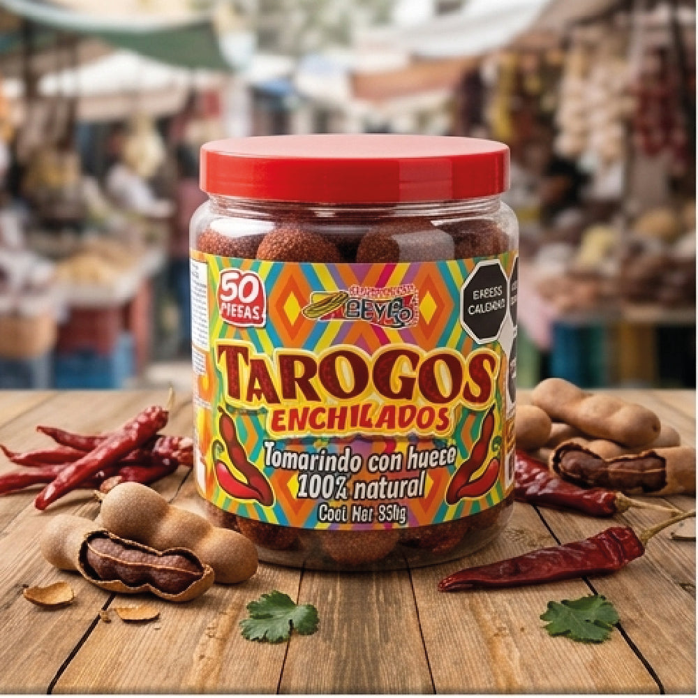 Vitrolero Tarry Tarugos Tamarindo Chile Tama 50pz 850gr