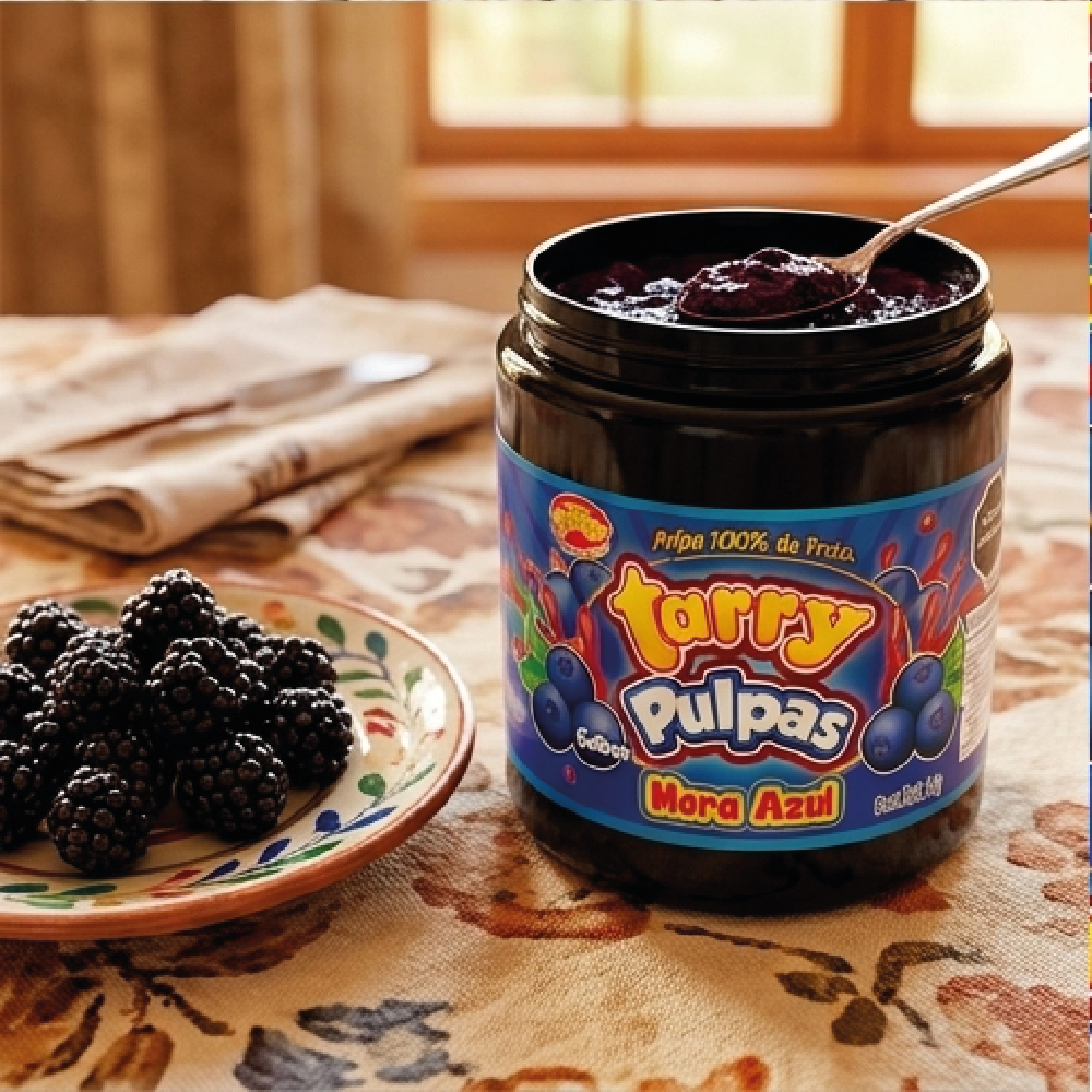 Tarry Pulpas Mora 900g