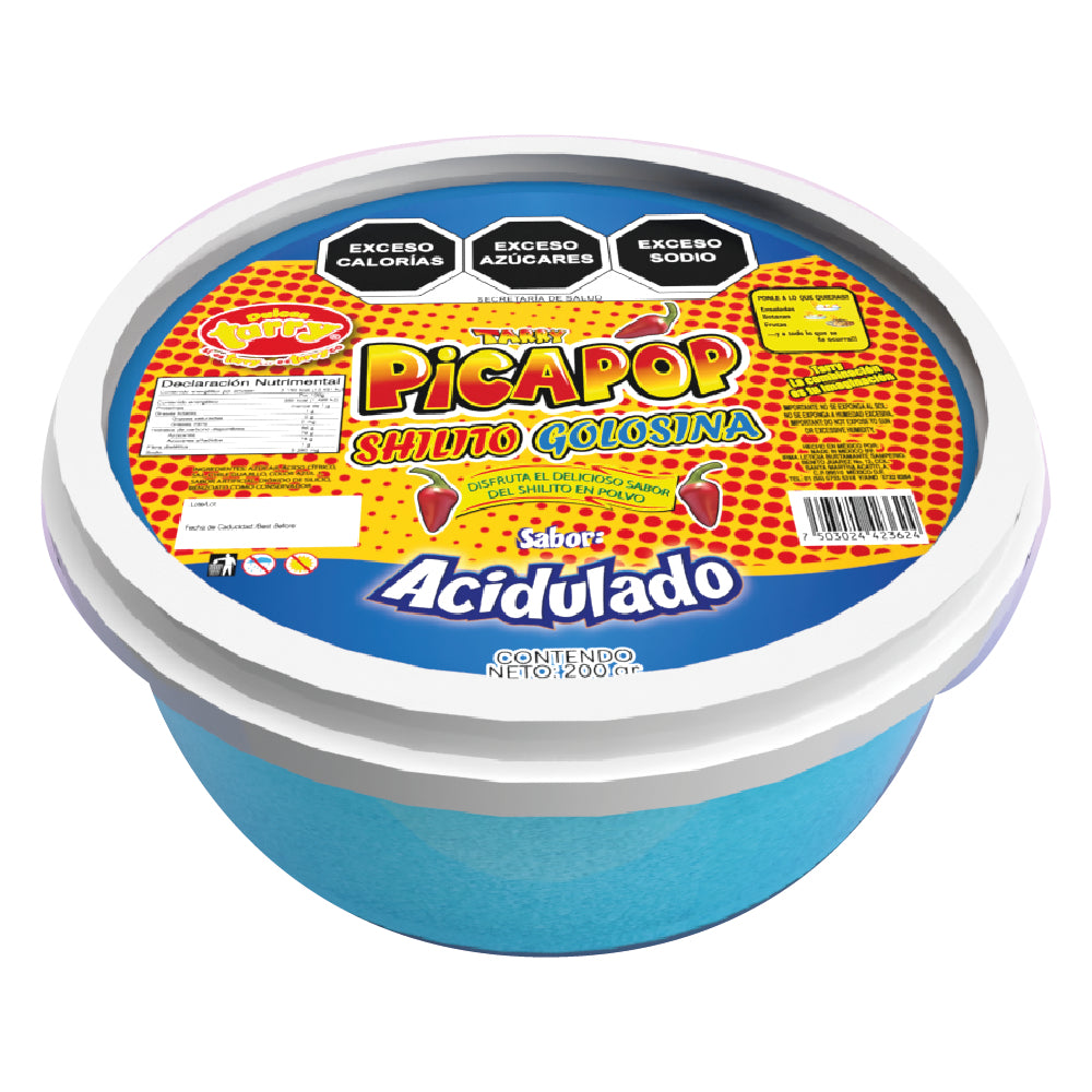 Tarry Pica Pop Acidulado Azul 200g