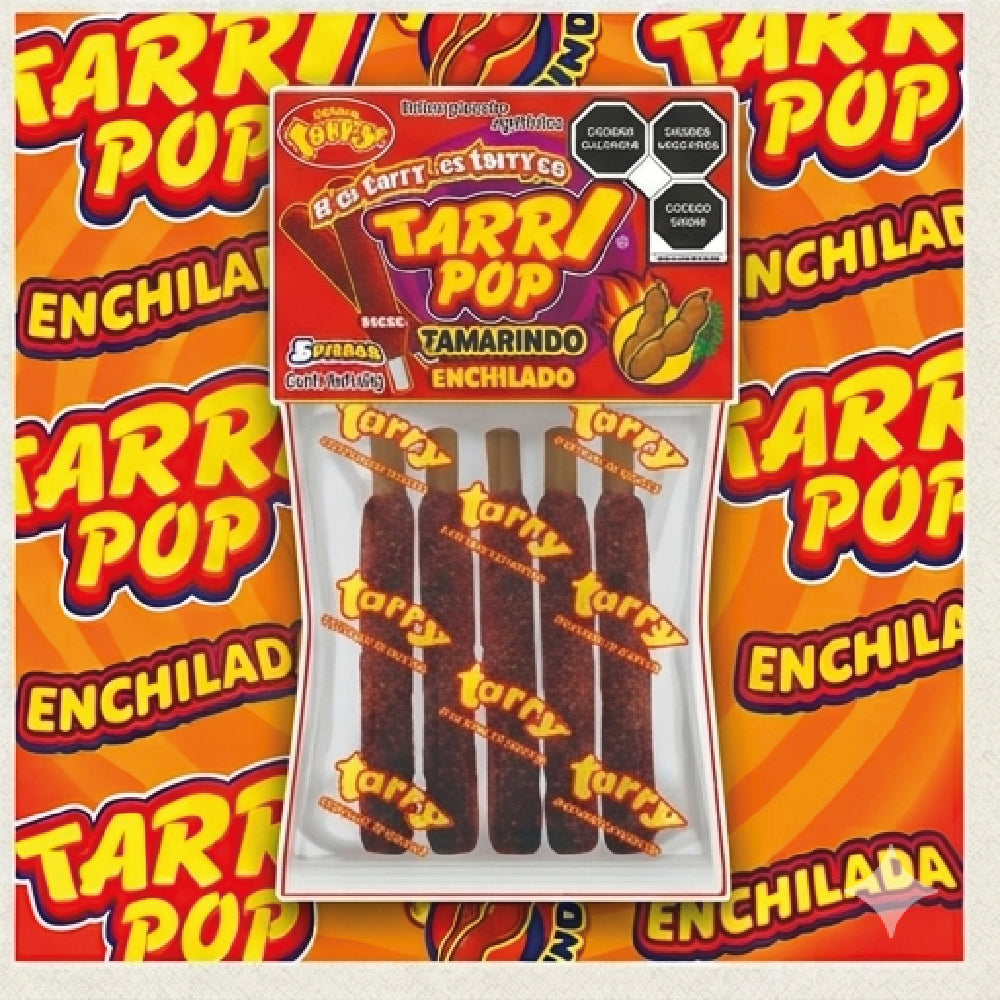 Tarry Pop Banderilla Tamarindo 3 Pack Total 15pz 180gr