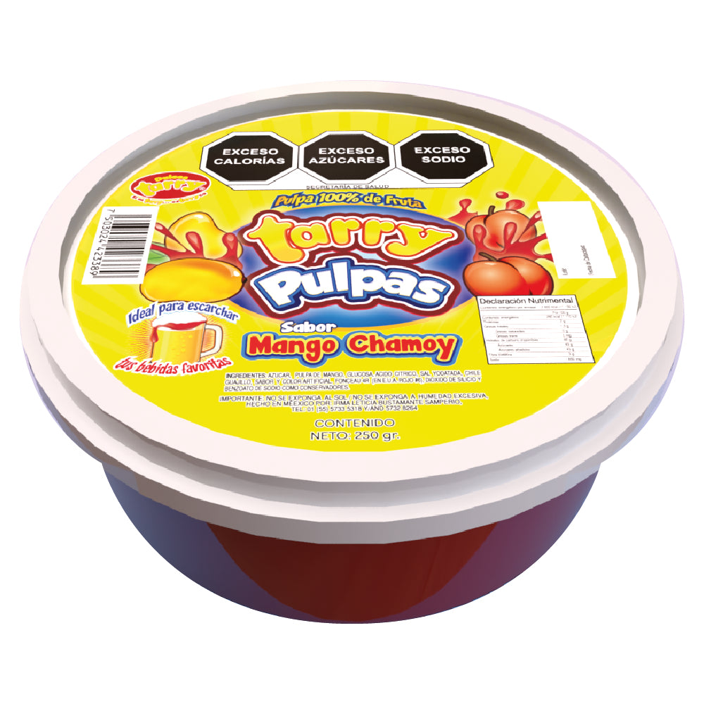 Tarry Pulpa Para Escarchar Micheladas Mango Chamoy 250gr