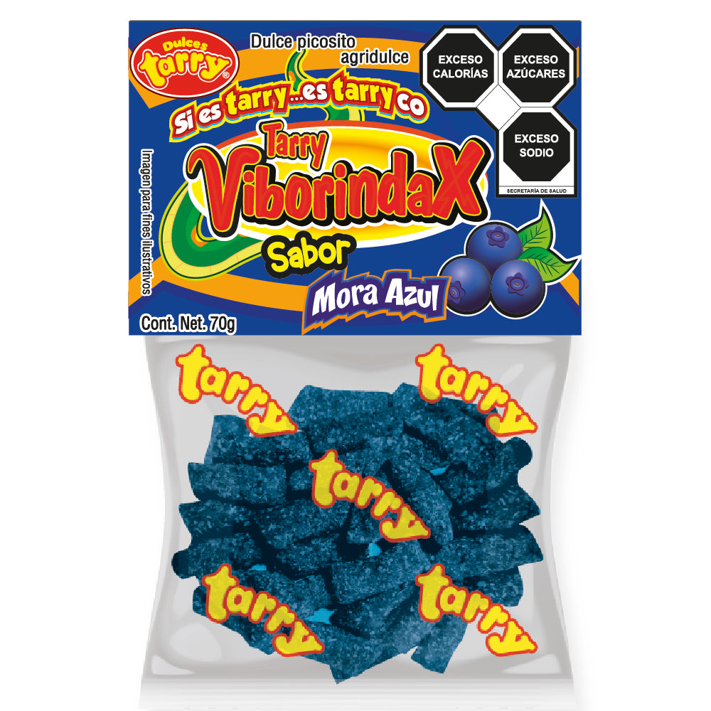 Tarry Viborindax Enchiladas Mora Azul 4 Packs 280gr