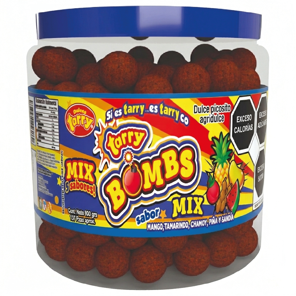 Vitrolero Tarry Bombs Mix 600gr Bolitas De Chile